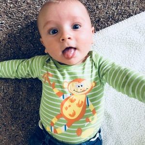 Silly monkey onesie